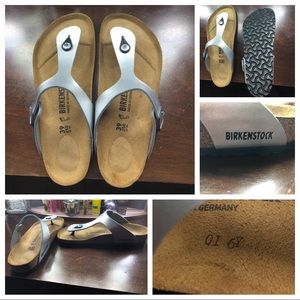Birkenstock Gizeh Thong Sandals, Size 39, NWOT